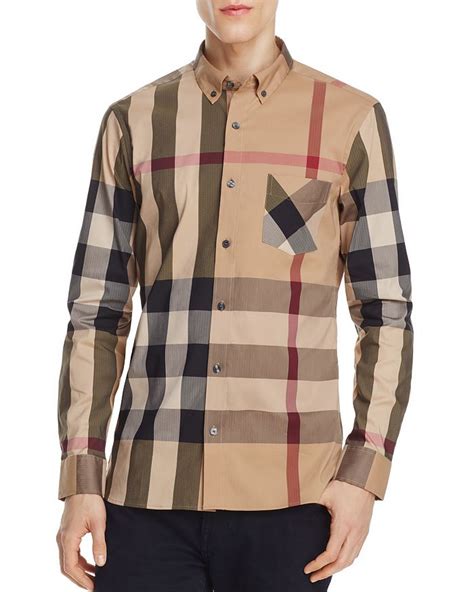 burberry thornaby plaid shirt|burberry store online.